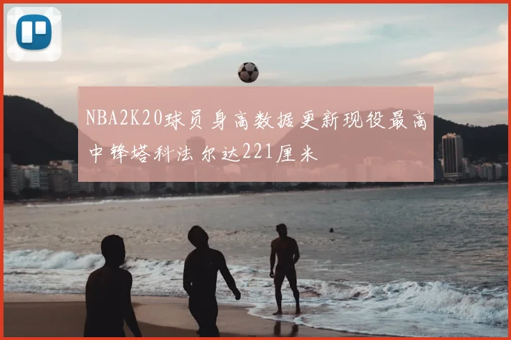 NBA2K20球员身高数据更新现役最高中锋塔科法尔达221厘米